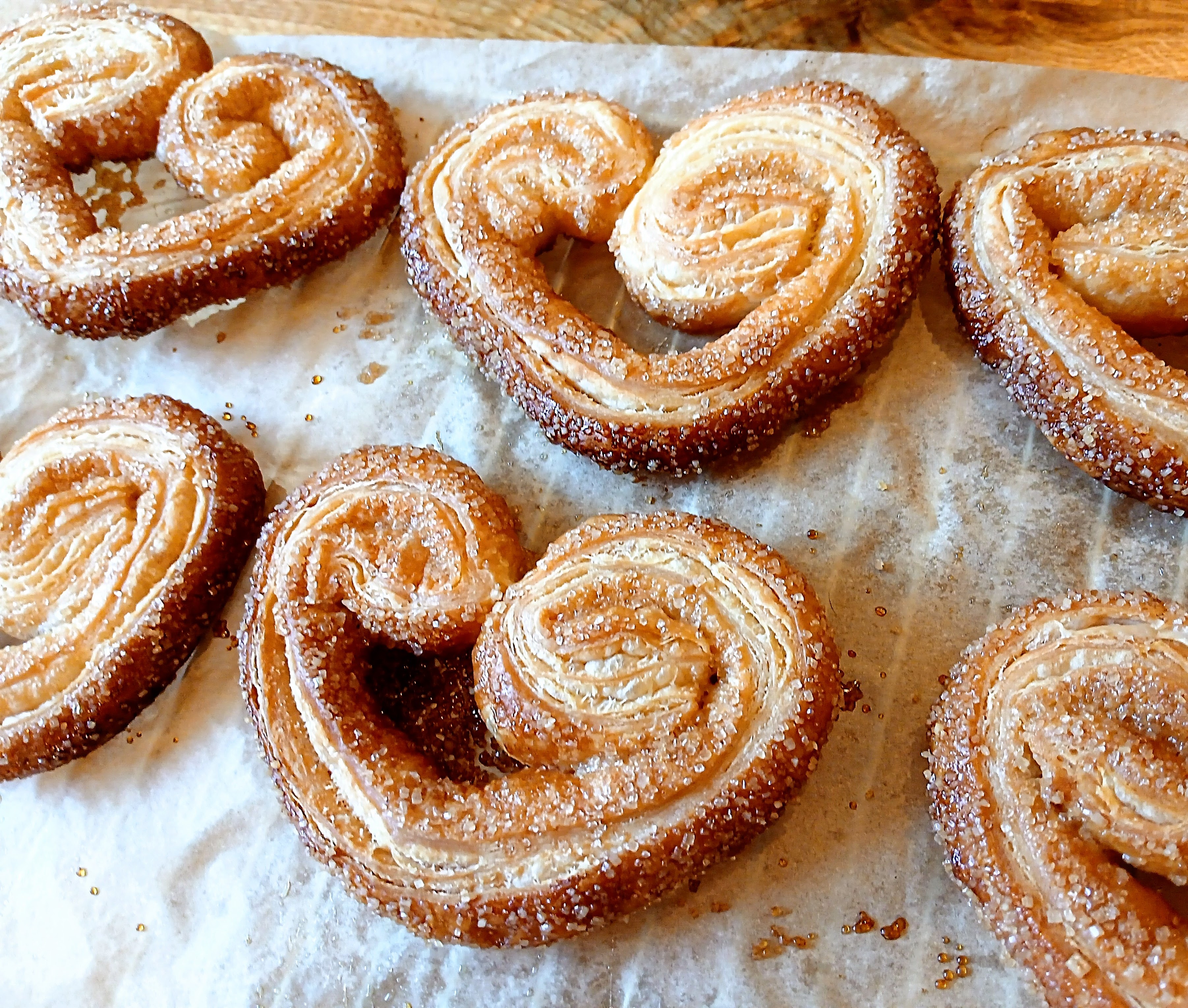 Italian pastries ventagli